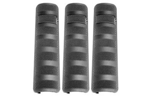 Troy Industries Rail Cover 6.2 Black 3-Pack