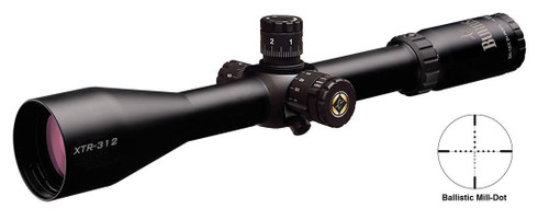 BLEMISHED Burris 3-12x50mm Xtreme Tactical Scope Mil-Dot Reticle Matte Side PA