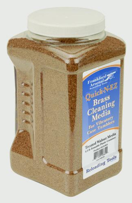 Frankford Arsenal Brass Cleaning Media Walnut Hull 5 lb Frankford Arsenal Brass Cleaning Media Walnut Hull 5 lb