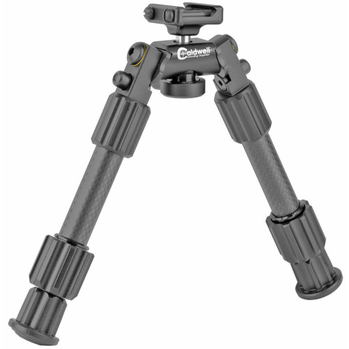 Caldwell Accumax Carbon Fiber Bipod 6-9 Inches (Picatinny Rail Attachment)