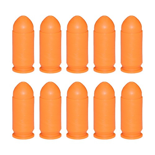 45 AUTO ORANGE DUMMY ROUNDS 10/PACK