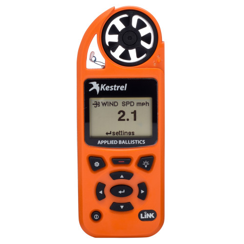 Kestrel 5700 Hand Held Weather Meter with Applied Ballistics and LINK Blaze Orange Kestrel 5700 Hand Held Weather Meter with Applied Ballistics and LINK Blaze Orange
