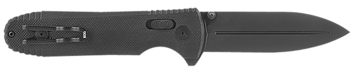 SOG Pentagon XR Pocket Knife 3.60" Spear Point Black TiNi Cryo CTS XHP Blade G10 Handle