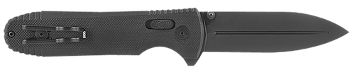 SOG Pentagon XR Pocket Knife 3.60" Spear Point Black TiNi Cryo CTS XHP Blade G10 Handle
