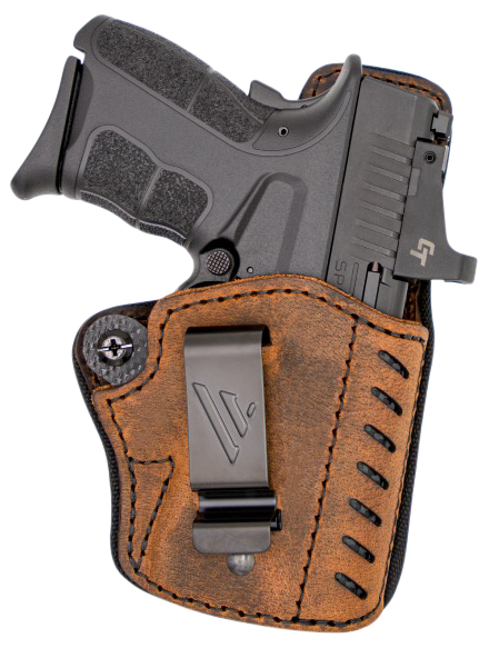 Versacarry Comfort Flex Deluxe IWB Holster Right Hand Size 1 Leather Brown