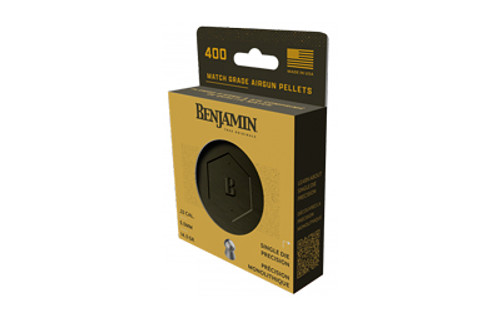 Crosman Benjamin .22 Caliber 14.3 Grain Domed Pellets 400 Count Crosman Benjamin .22 Caliber 14.3 Grain Domed Pellets 400 Count
