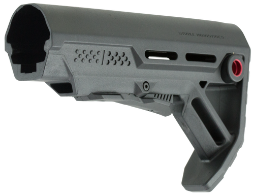 Strike Industries Viper Stock AR-15/M16 Mil-Spec Black Red Accent