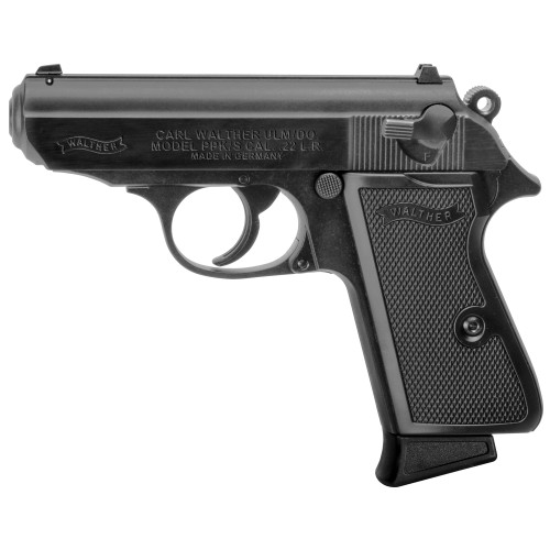 Walther PPK/S .22 LR Pistol 3.3" Barrel 10+1 Round Black