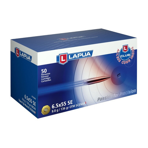 6.5XX55 SWEDISH 136GR OPEN TIP MATCH 50/BOX