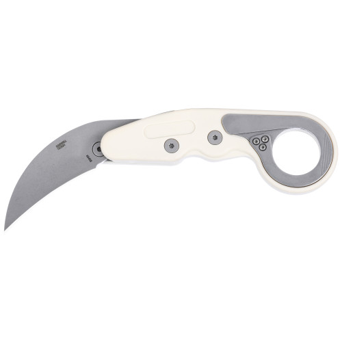 Columbia River Knife & Tool Provoke Pocket Knife 2.47" Plain Edge Green Grivory Handle