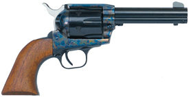 Eaa Bounty Hunter 357 Magnum Revolver 4.5" Steel Case Colored Frame Blued Barrel Walnut Grip