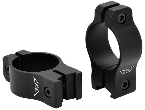 Warne Vapor 2-Piece Rimfire Scope Rings 1 Inch Medium Anodized