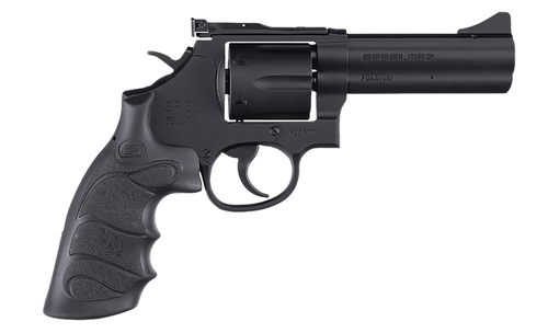 Sar Usa Sarsr38bl4 38 Special/357 Magnum Revolver 4" Black Barrel 6 Round Black Grip