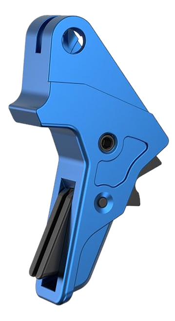 Tyrant CNC TDMPTRIGFSCBLUE/BLK Trigger for Smith & Wesson M&P 1.0/2.0 Full-Size & Compact Blue