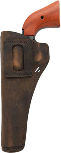 Versacarry Revolver Holster Right Hand 6.5" Leather Brown