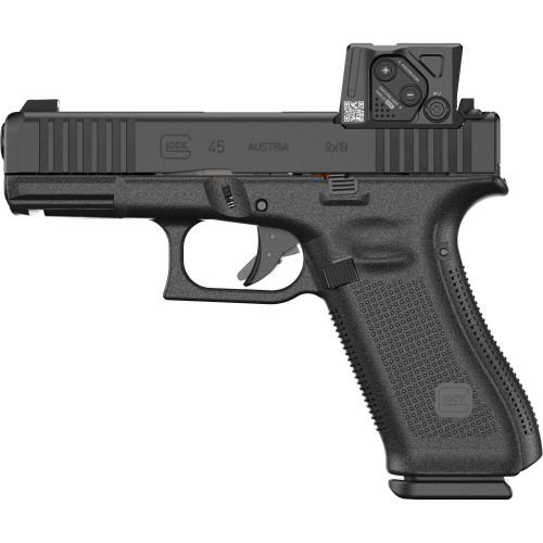 Glock 45 MOS 9mm Luger Pistol 4" Barrel 17+1 Round  Black