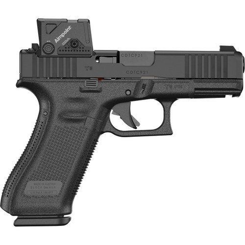 Glock 45 MOS 9mm Luger Pistol 4" Barrel 17+1 Round  Black