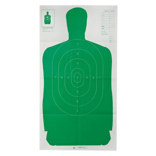 Champion LE B27 Targets Silhouette 24" x 45" Green 10PK