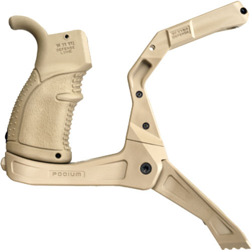 BI-POD FDE AR-15 PLATFORMF.A.B. DEFENSE AR PODIUM