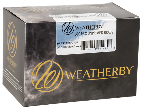 Weatherby 300 PRC Brass Box of 50