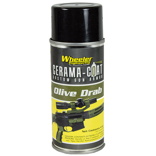 Wheeler Engineering Cerama-Coat Firearm Finish Olive Drab 2 oz