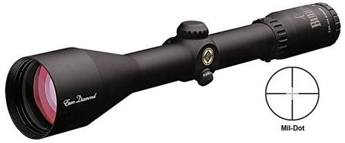 BLEMISHED Burris 2.5-10x50 Black Diamond Titanium Rifle Scope Mil-Dot Reticle PA Matte Comp Knobs