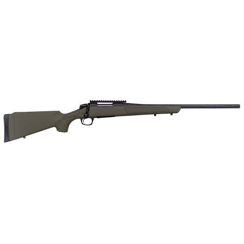 CVA Cascade Bolt Action Rifle 300 Winchester Magnum 24" Graphite Black Threaded Barrel Graphite Black Frame OD Green Field Stock
