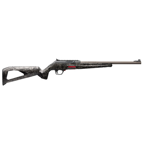 Winchester Wildcat Forged SR Semi Automatic Rifle 22 Long Rifle 16.5" Perma-Cote Threaded Barrel Gray Frame Carbon Field Stock