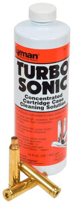 Lyman Turbo Sonic Ultrasonic Case Cleaner Solution 16 oz