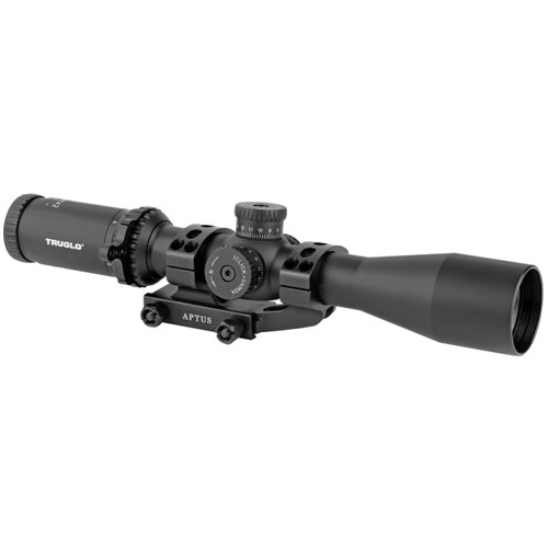 Truglo EMINUS9 Rifle Scope 3-9x42mm 30mm Illuminated TacPlex Reticle Matte Black