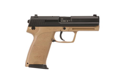 Heckler & Koch USP45 V7 Semi-Automatic Pistol 45 ACP 12+1 FDE
