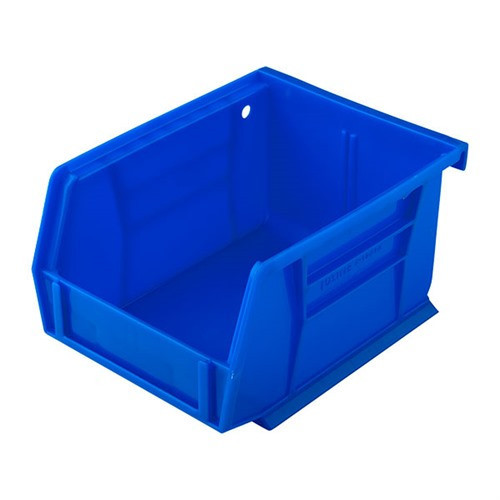 STACKABLE BULLET BIN, SMALL BLUE