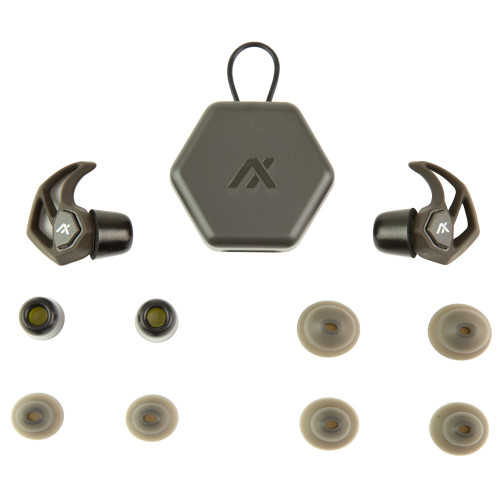 Axil X30i Ear Plugs, Charcoal Black