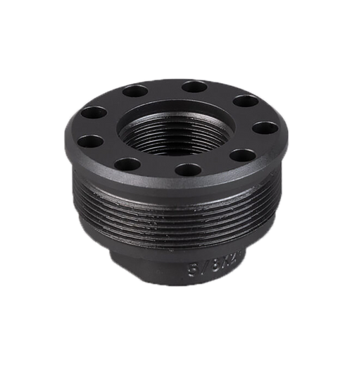 SilencerCo Harvester 300 Thread Adapter 9/16x24 Black