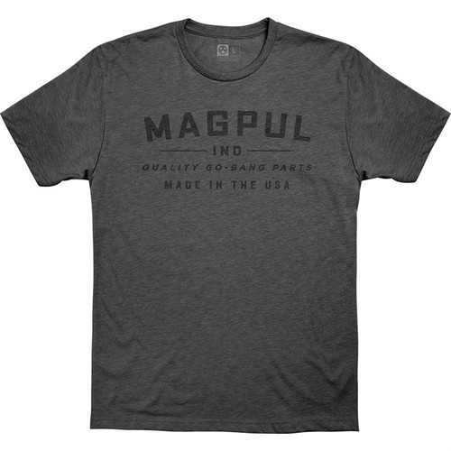 Magpul Go Bang CVC T-Shirt Charcoal X-Large