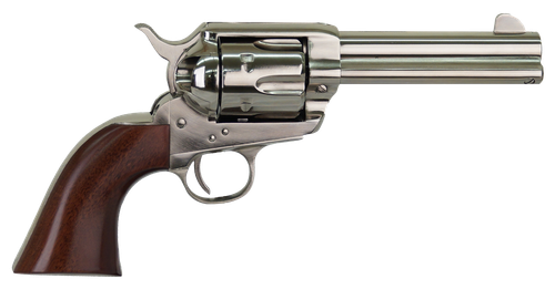 Cimarron Pistolero 357 Magnum/38 Special Revolver 4.75" Nickel Barrel 6 Round