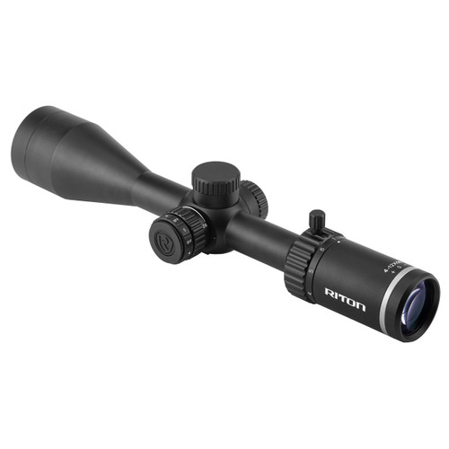 Riton 1 Primal Rifle Scope 4-12x50 1" SFP RDH Reticle Matte Black