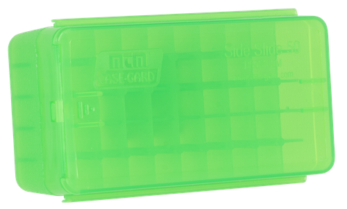 MTM Side-Slide Handgun Ammo Box 9mm Luger Clear Green