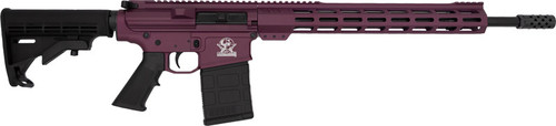 Great Lakes Firearms & Ammo AR10 Semi Automatic Rifle .308 Win 18" Black Barrel