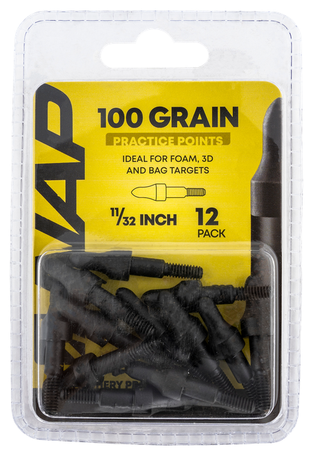 Nap Nap60p3dp1132 3D Field Point 100 Grain Black 12 Pack