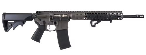 LWRC IC-DI Bolt Action Rifle .300BLK 16.1" Barrel Tungsten Grey