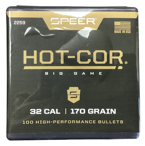 Speer Bullets .32 Cal .321" 170gr SPFN 100/Box