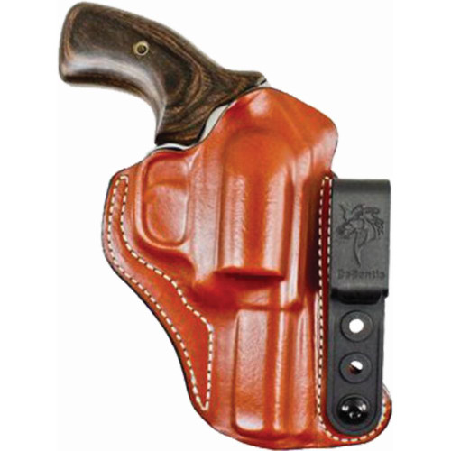DeSantis Flex-Tuk Holster Right Hand Kimber K6S 3" Leather Tan