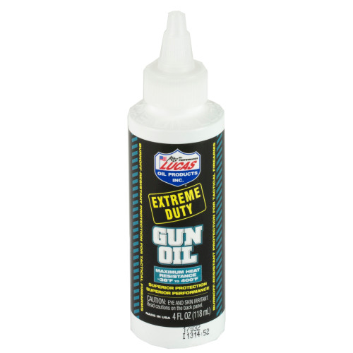 Lucas Oil Extreme Duty Gun Oil 4 oz Lucas Oil Extreme Duty Gun Oil 4 oz