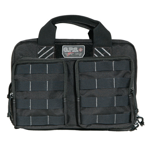 GPS Tactical Quad +2 Pistol Case Black