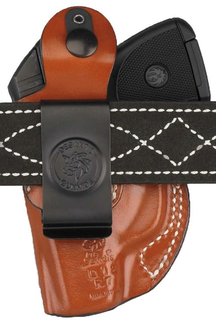 DeSantis Maverick OWB Holster Right Hand Smith & Wesson Bodyguard 380 Leather Tan