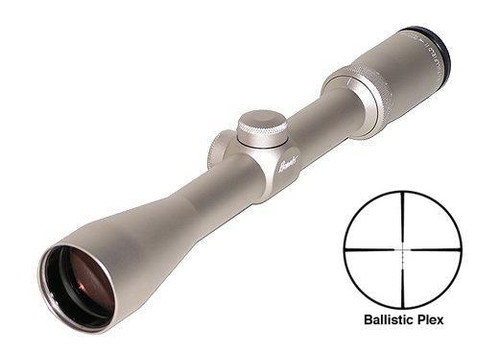 BLEMISHED Burris Fullfield II Rifle Scope - 3-9x40mm 33-13' 3.1-3.8" Ballistic Plex Reticle Nickel