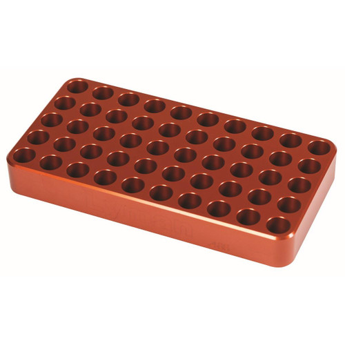 Lyman .485 Inch Aluminum Reloading Block Lyman .485 Inch Aluminum Reloading Block