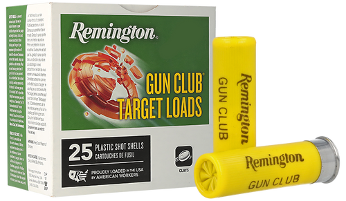 Remington Gun Club Target Load 20 Gauge Ammo 2-3/4" 7/8 oz #7.5 1200 fps Box of 25