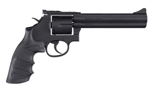Sar Usa Sarsr38bl6 38 Special/357 Mag Revolver 6" Black Barrel 6 Round Black Grip